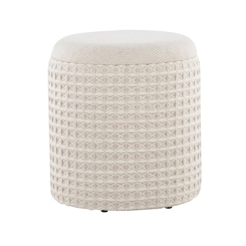 Tahoe 18" Waffle Ottoman